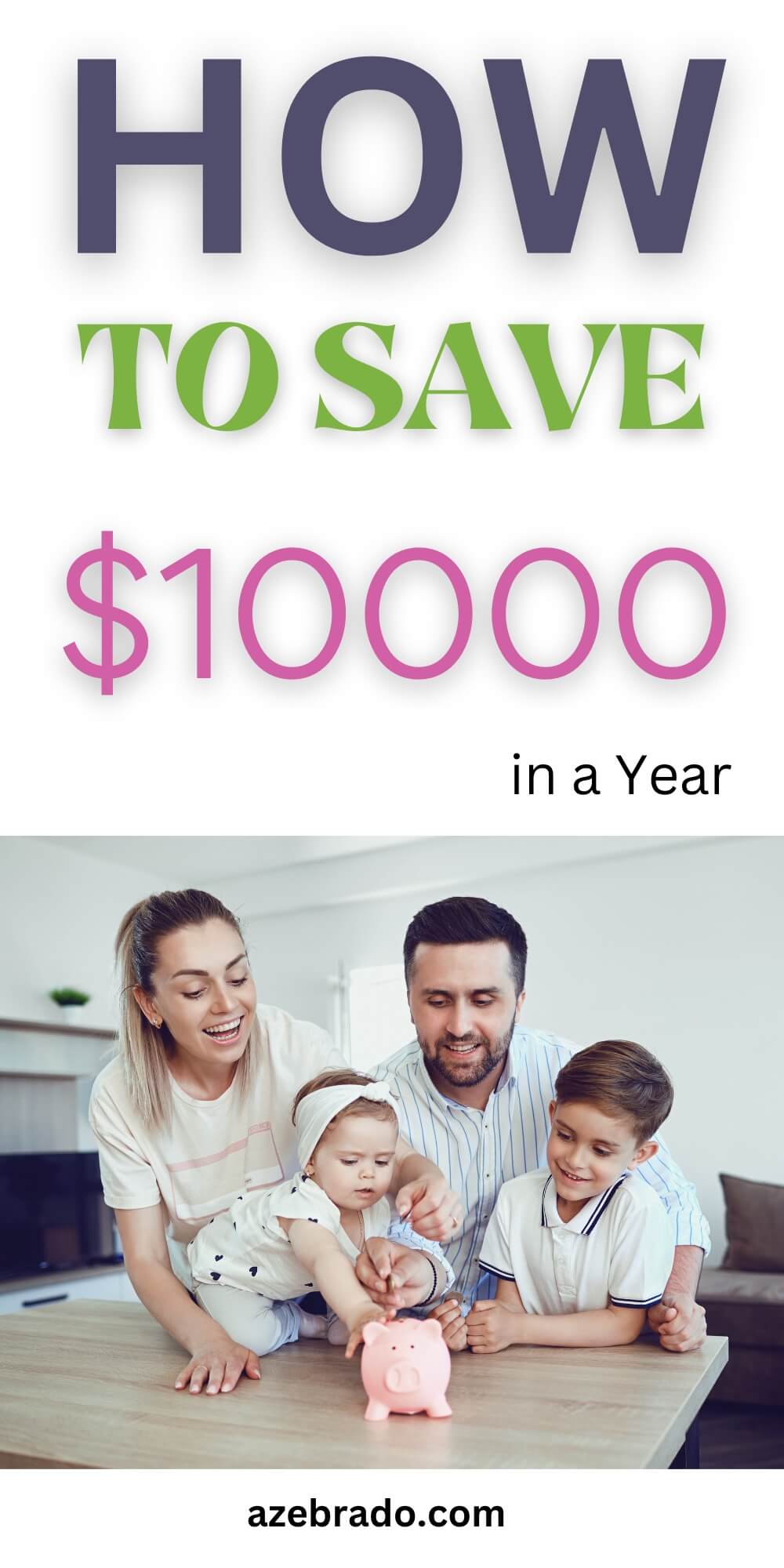How to Save $10000 per year