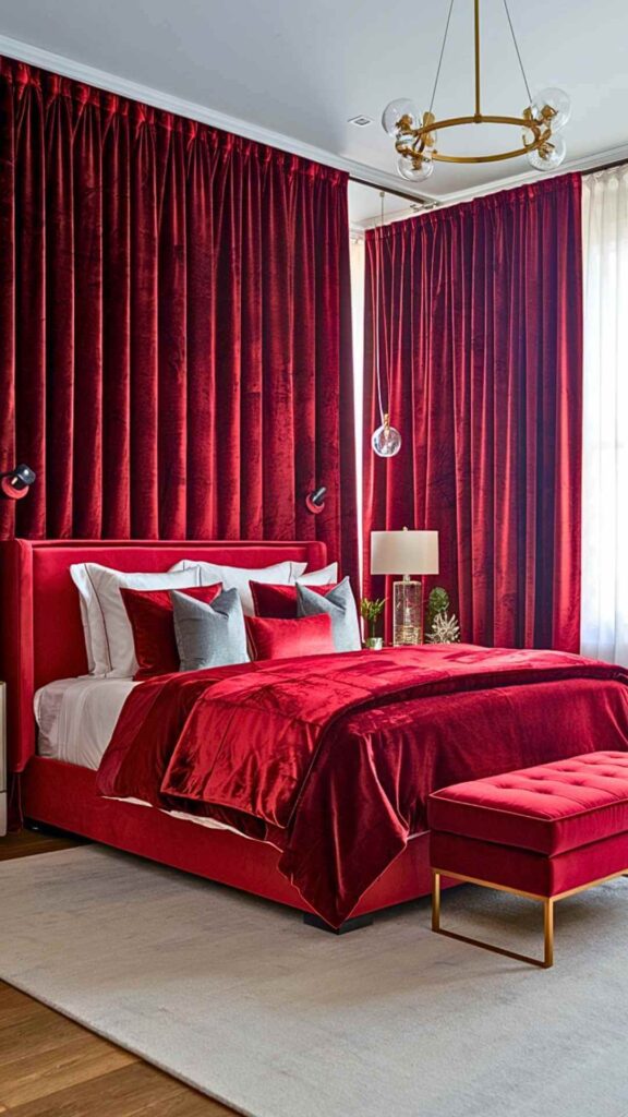 Red Bedroom Ideas