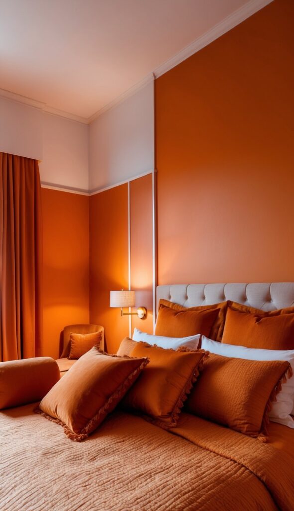 Orange Bedroom Ideas